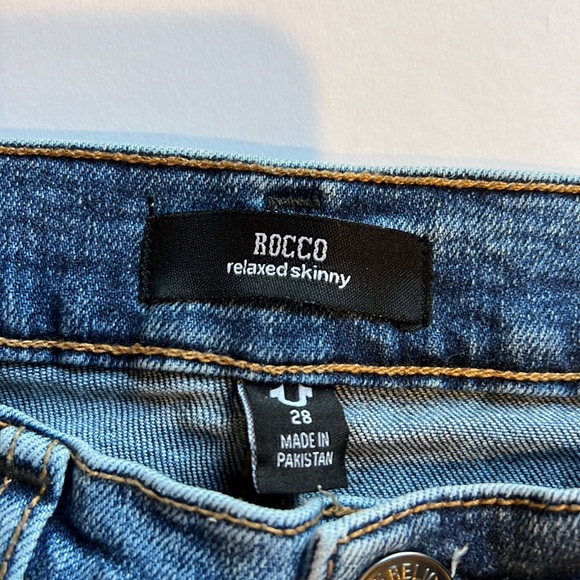 True religion woman’s Rocco renegade relax skinny jean size 28 - Picture 2 of 11
